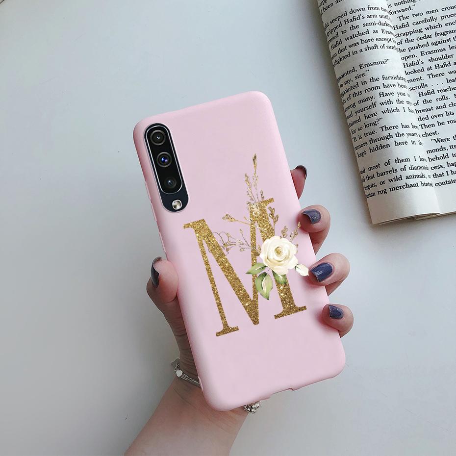 Чехол для Samsung Galaxy A50 A30 Чехол Силиконовый Милые Буквы Мягкая Задняя Крышка для Samsung Galaxy A30S A 30 50 A50S Чехол 2019 бампер