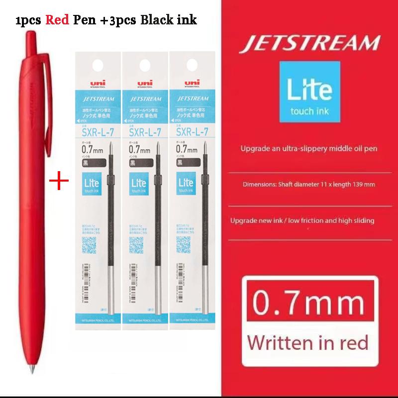 Гелевая ручка uni Jetstream Lite SXN-LS Snoopy Limited Edition, 0,5/0,7 мм, Ультрагладкие чернила низкой вязкости, Для школы и офиса