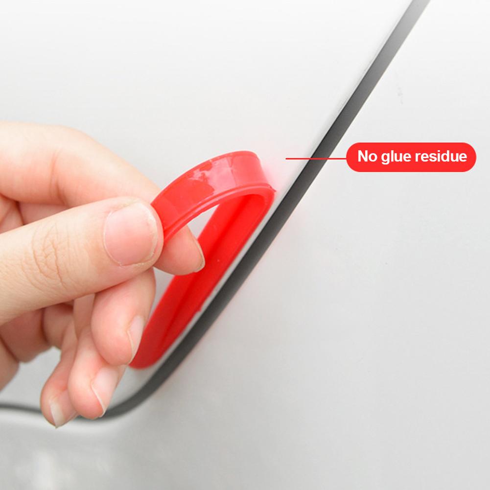 4 шт./компл., универсальная защита от царапин, защита бампера, защита края двери автомобиля, защитная наклейка для зеркала заднего вида, защитная наклейка