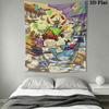 Oggy Soul Wall Tapestry Aesthetic Wall Hanging Printed Fabric Blanket Decorative Tapestries for Bedroom Living Room Home Decor