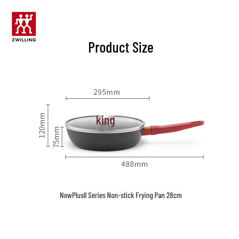 Zwilling Now Plus II 28cm Non-Stick Frying Pan