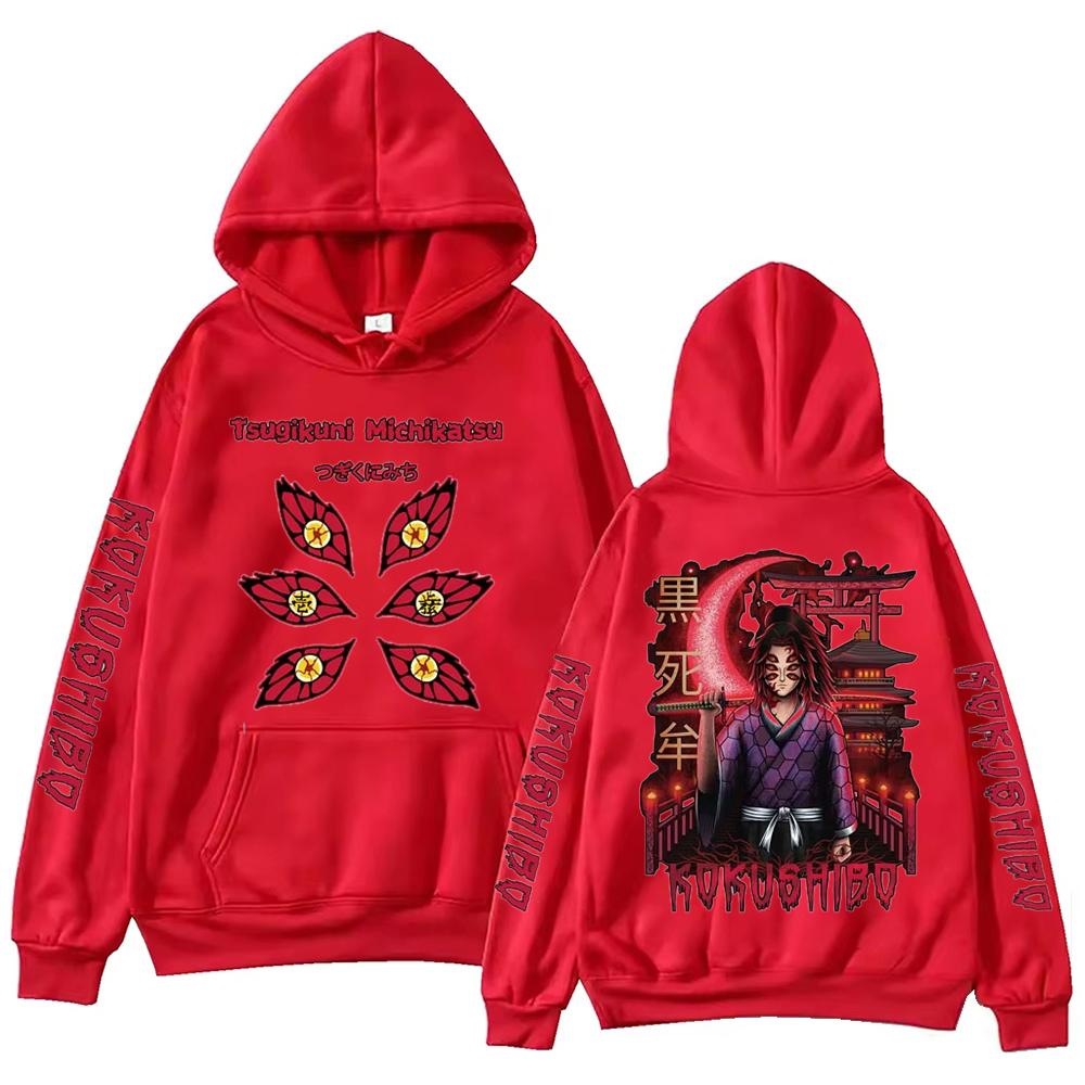 Горячие Аниме Крутые Худи Кокшибоу Женские Мужские Мода Личность Пуловер с Капюшоном Повседневные Свитшоты с Длинным Рукавом Топы