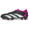 Predator Accuracy.3 Low FG Core Black Cloud White Team Shock Pink Unisex Sneakers Team-Shock-Pink-2 GW4602