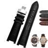 Настоящая кожаная ремешок для часов для GC Wristband 22*13 мм 20*11 мм Прорезной ремешок с застежкой-бабочкой из нержавеющей стали BAND