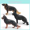 German Dog Shepherd Replication Pvc Model For Children Gift And Decor Home