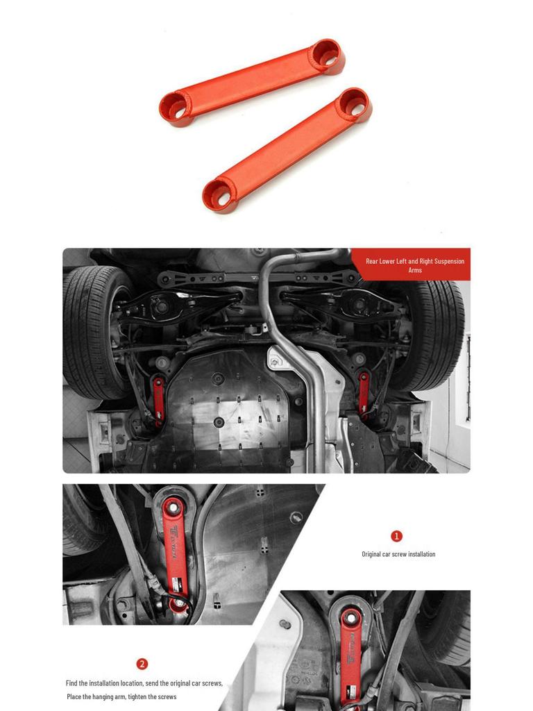 Yingshi Pai Modified Chassis for Reinforced Stabilizer and Strong Control Arm