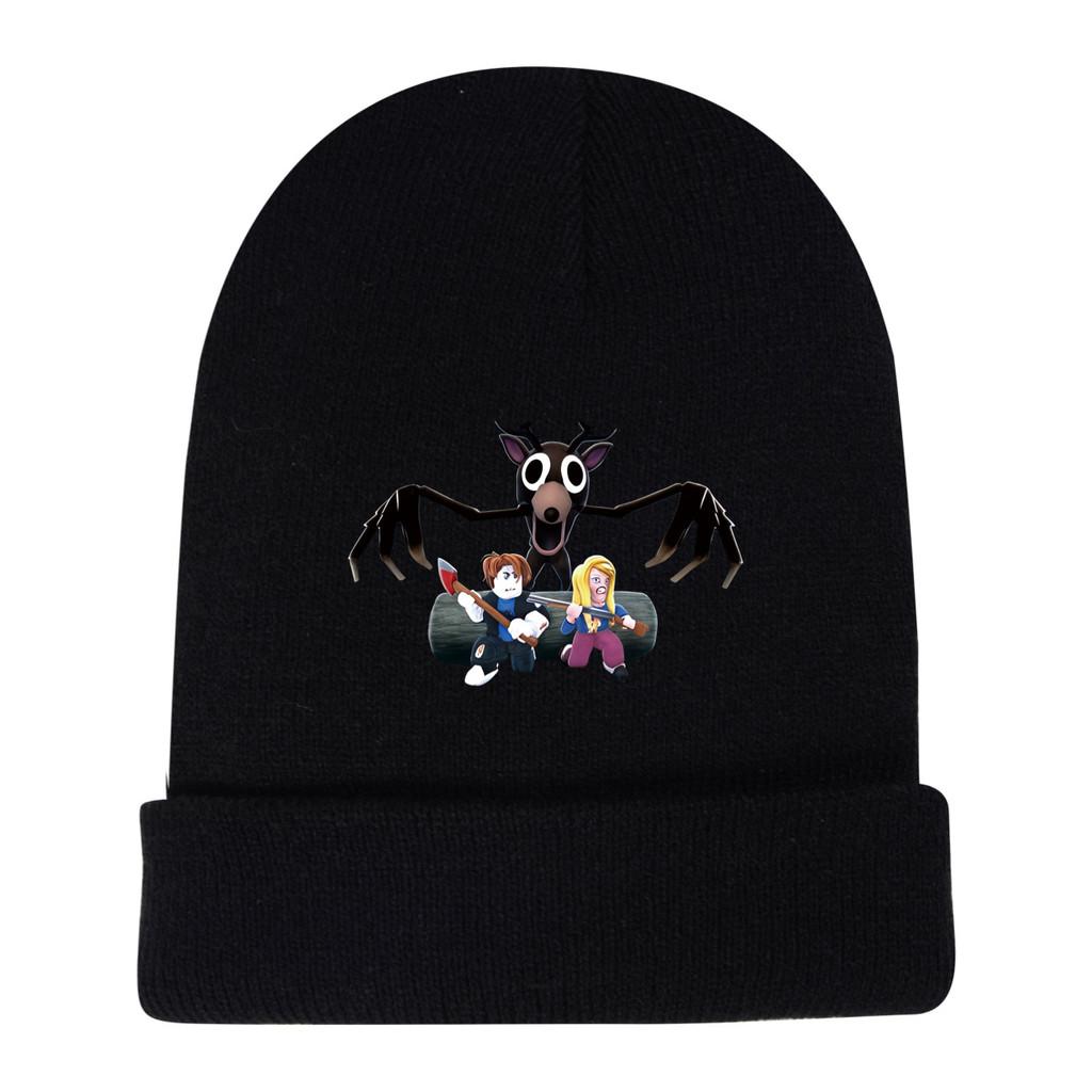 Детские Девочки Модные Аксессуары 99 Ночей в Лесу Принтованные Повседневные Шляпы Кепки с Козырьком Вязаная Шапка