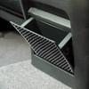 For Acura TL 2004-2008 LHD Rear Storage Box Trim Sticker Black Carbon Fiber Cover Interior Accessories Upgrade Decor Styling