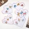 Pure Cotton Cotton Handkerchiefs 12 Pack Tooth Edge Handkerchiefs  Wedding Supplies