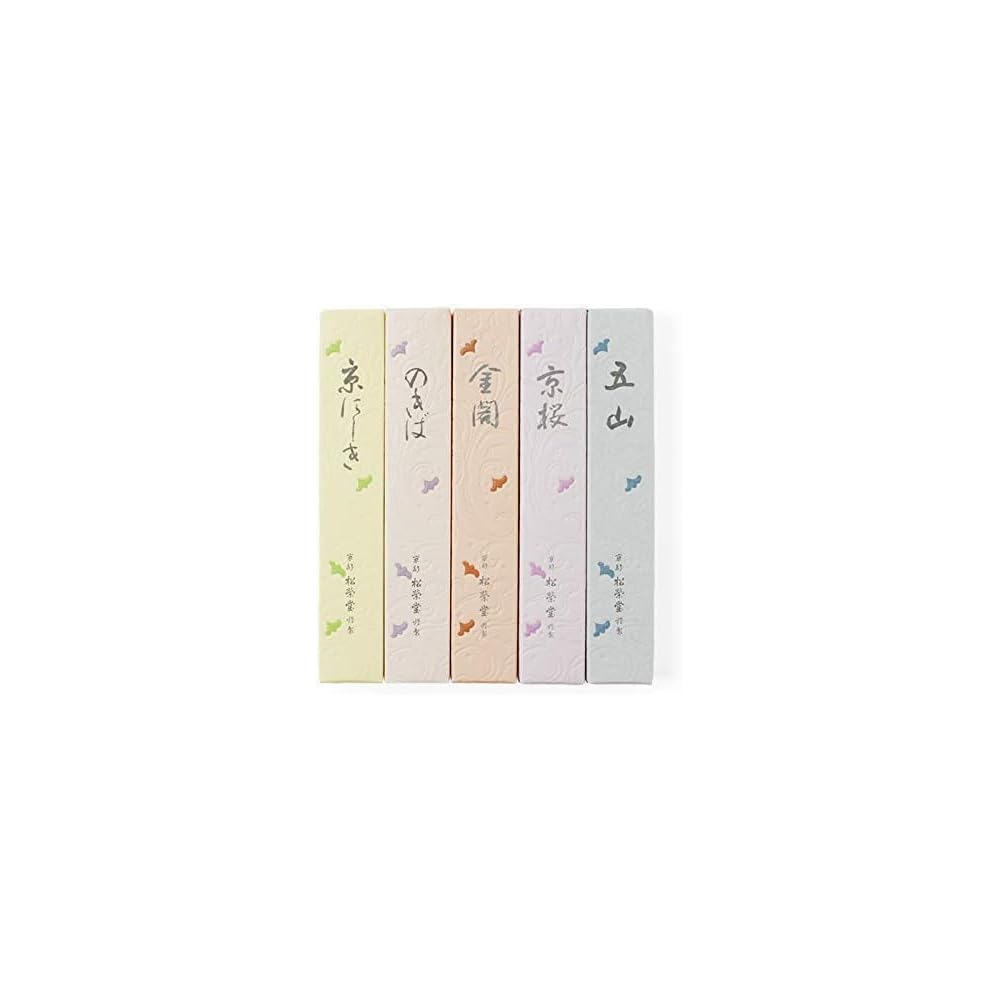 Shoyeido Kokoroka Incense Variety Pack 5 Scents Aromatic Fragrance