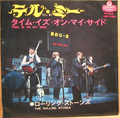7-дюймовая пластинка ROLLING STONES Tell Me Time Is On My Side TOP1242 LONDON 1968 Япония Рок Б/у