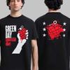 Green Day Репринт 2025 Мерч American Idiot Граната Сердце Унисекс Футболка