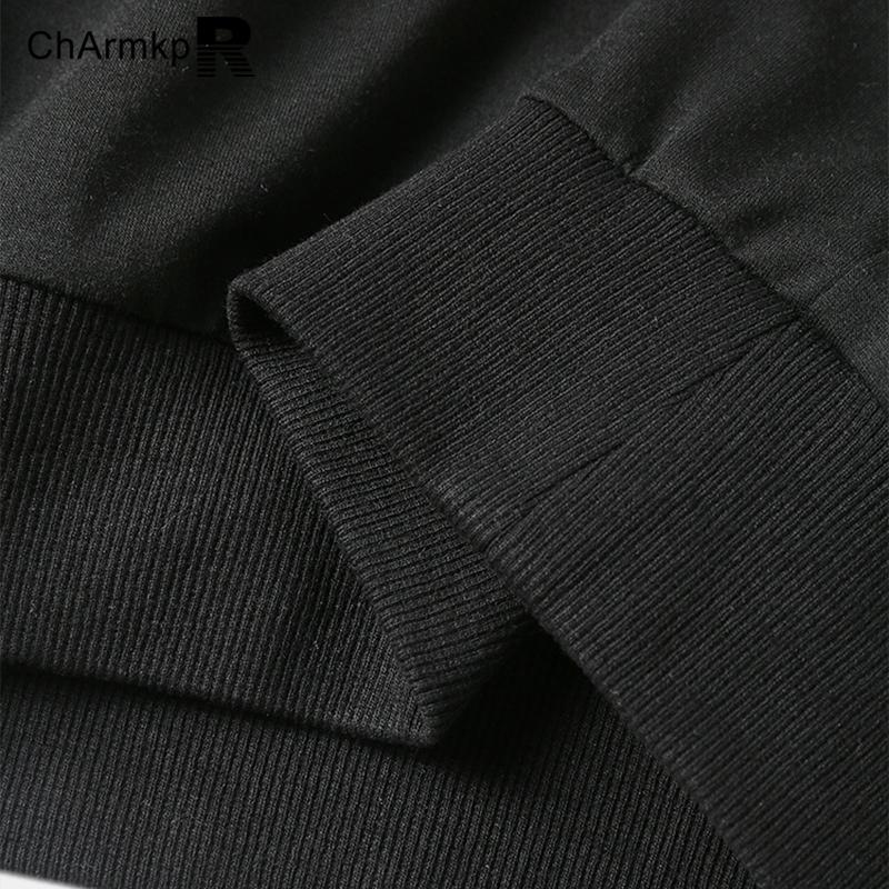 ChArmkpR Мужские осенние лоскутные толстовки с длинными рукавами, пуловеры