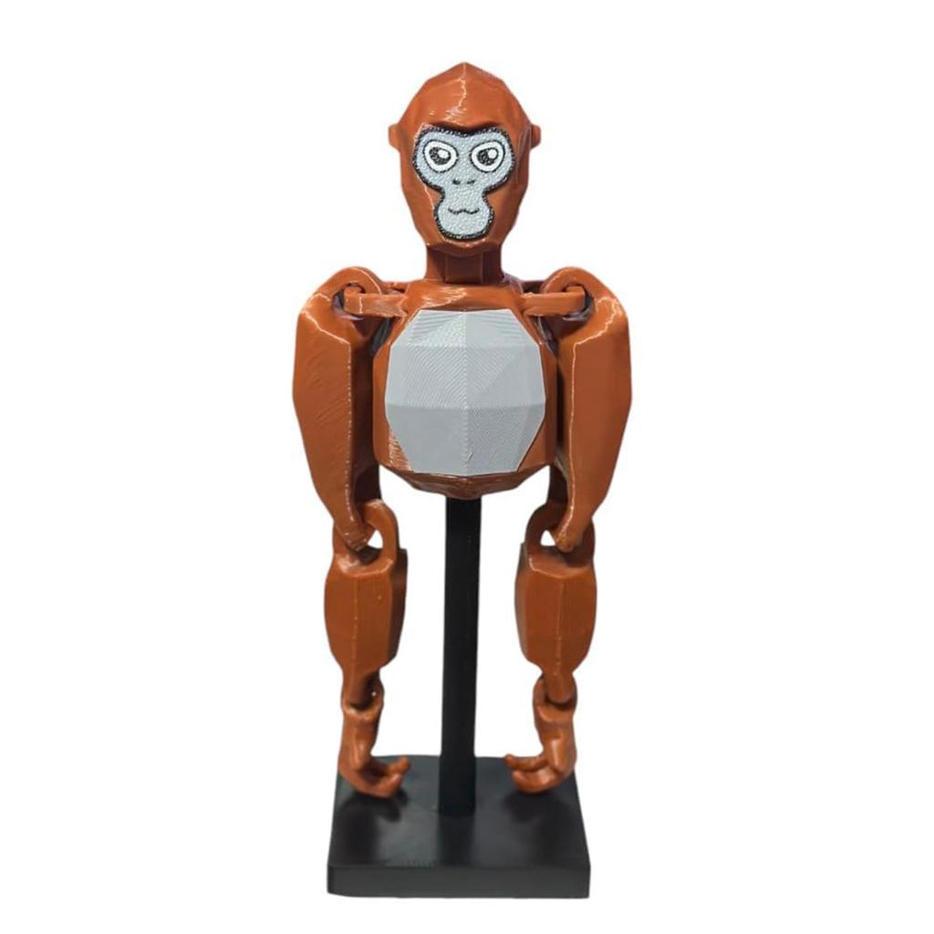 3D-печатные фигурки, шарнирные друзья - кронштейн для украшения верхней части торта - качающаяся игрушка-обезьянка