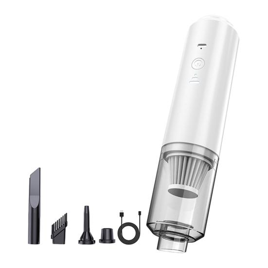 Автомобильный пылесос беспроводной, мощность всасывания 2500 Па, портативный ручной мини-пылесос с быстрой зарядкой Type-C