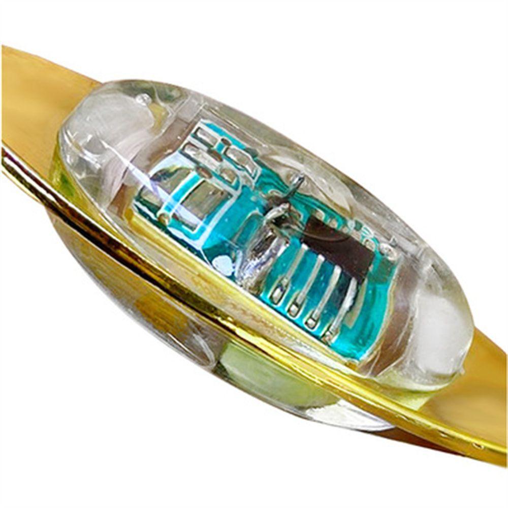 Рыболовные принадлежности Тройные якорьные крючки Привлекающая рыбу Светодиодная лампа для рыбы Свет для приманки Светящаяся подсветка для приманки