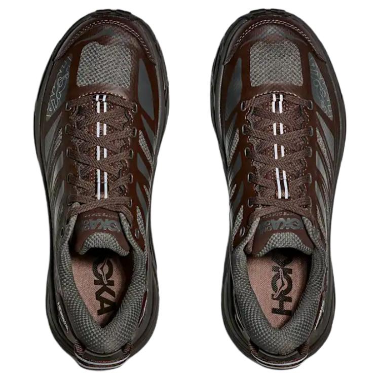 HOKA Mafate Speed 2 Асфальтовый Серый Грецкий Орех Мужские Кроссовки Коричневые 1126851-AYW