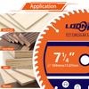 Дисковая пила Loonpon TCT Carbide, дисковые диски для резки дерева, 115, 140, 165, 184, 254 мм, пильное полотно для деревообработки