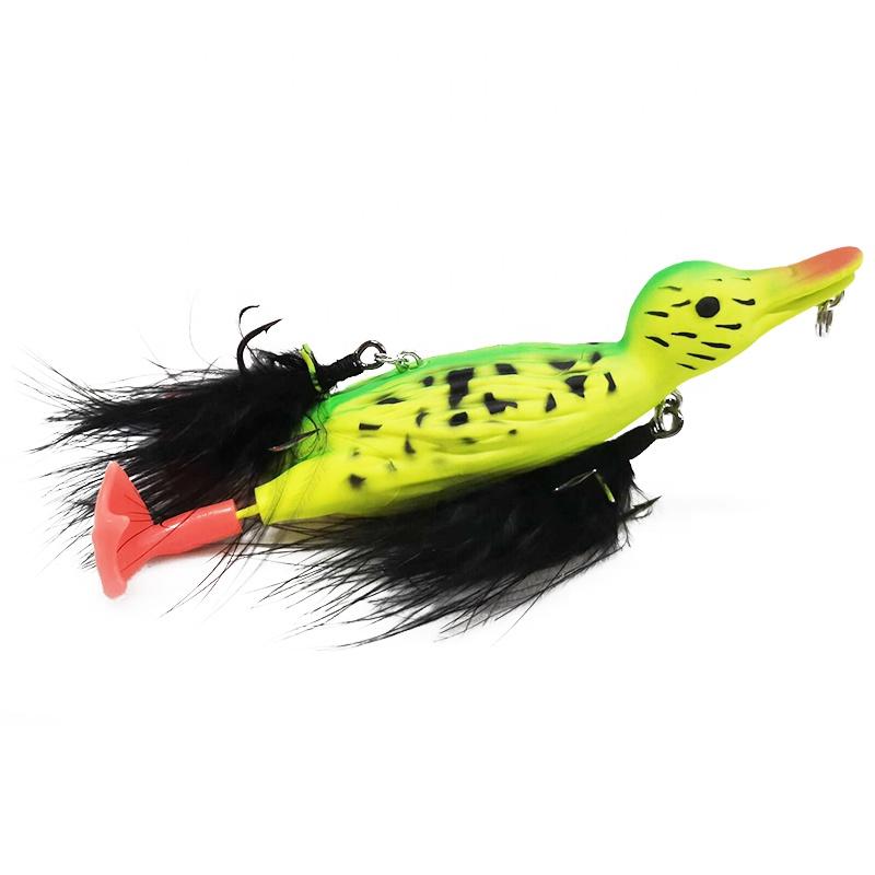 Lutac 123mm 25.7g Artificial Duck Fishing Lures for Freshwater Floating Water Fish Baits