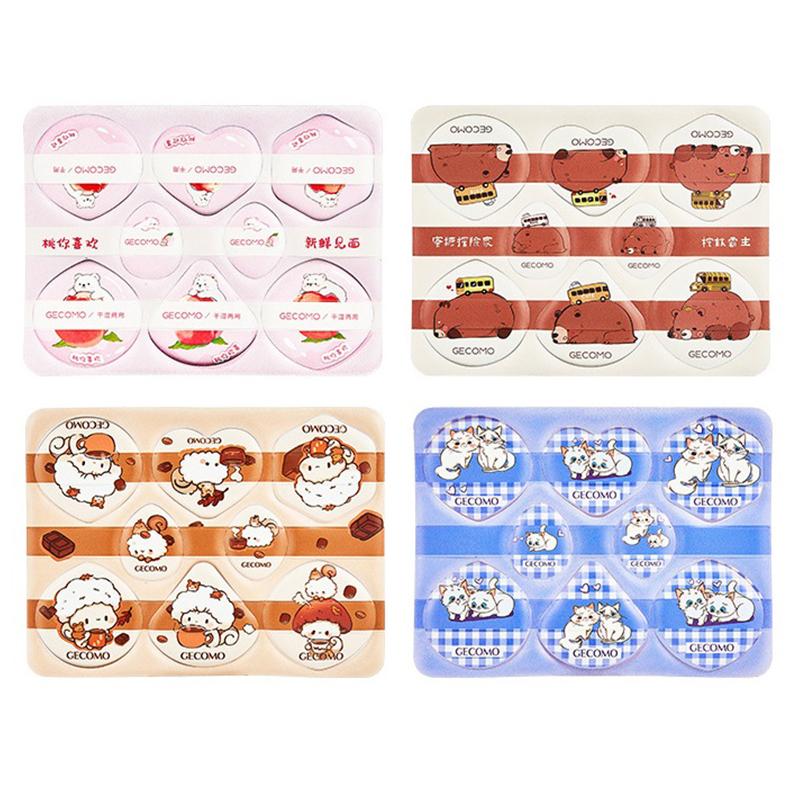 8 шт. Мягкие косметические спонжи, набор спонжей для косметической пудры, спонжи разных форм с мягким прикосновением для ежедневного макияжа, инструменты для красоты