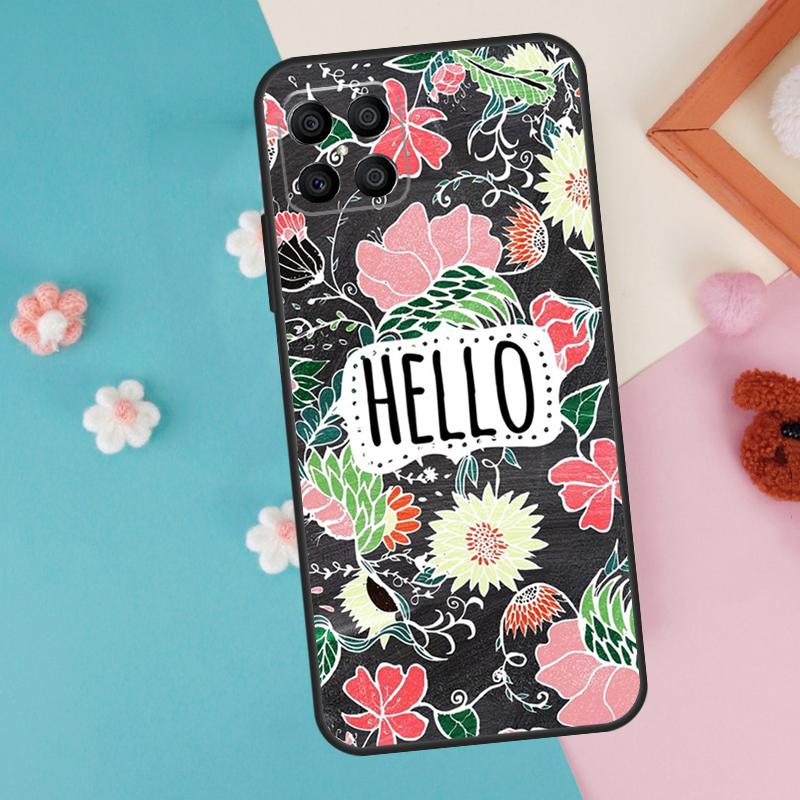 Чехол «Цветы Лета» для Honor Magic 7 Lite 5 6 Pro Honor X9a X8a X8 X9 X8b X9c X9b 50 70 90 200 Lite Чехол