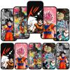 Чехол для телефона Samsung Galaxy S24 S23 iPhone 15 14 Xiaomi Redmi Note 13 12 11 8 10 9 Pro Max X XR OPPO A15 Huawei Comics Dragon Ball Z Goku Cover