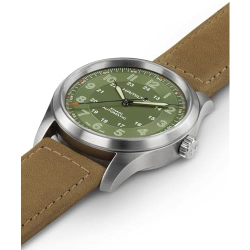 Hamilton Khaki Field Titanium Automatic Watch H70205860 Unisex [Official Import] with Official Warranty