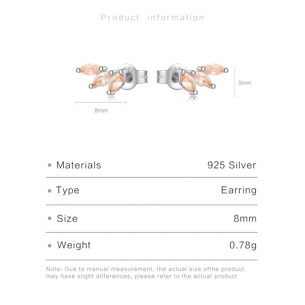 ANDYWEN Серьги-гвоздики из стерлингового серебра 925 пробы с тремя овалами и грушами, женские роскошные ювелирные изделия 2023 года, клипсы в стиле рок-панк