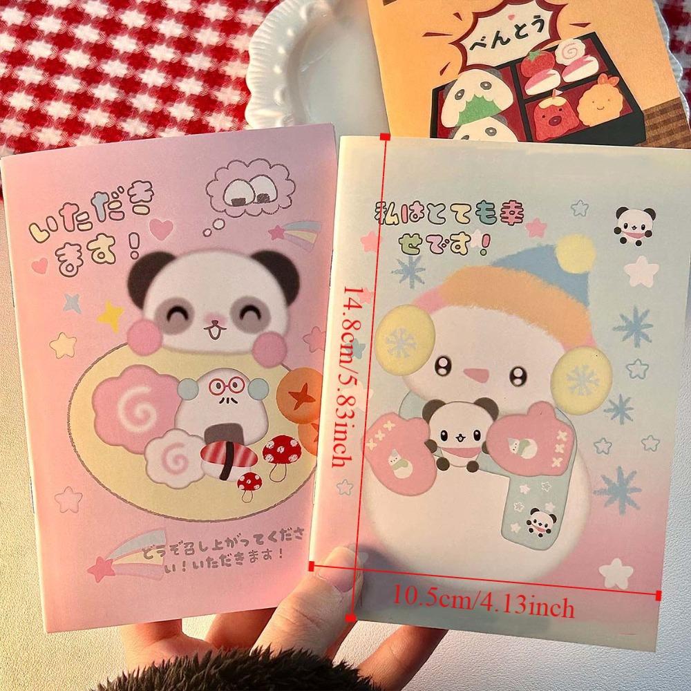 Мультяшный Портативный Блокнот 32 Листа Дневник Книга Креативный Карманный Буклет А6 Девочки Студенты