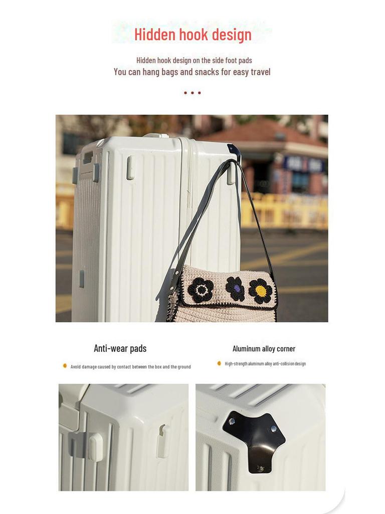 Yongsheng женский дорожный чемодан большой вместимости 26 дюймов, утолщенный, с колесиками и замком с паролем