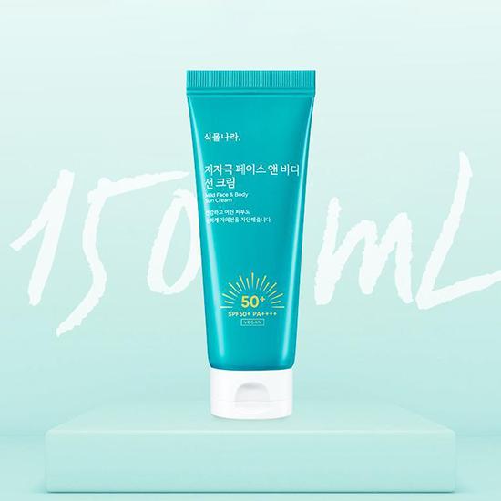 [Shingmulnara] Мягкий солнцезащитный крем для лица и тела SPF 50+ PA++++ 150 мл