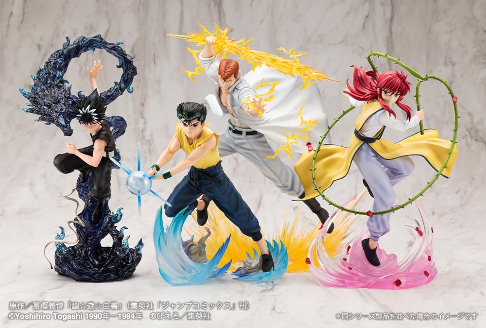 KOTOBUKIYA Yu Yu Hakusho ARTFX J Yusuke Urameshi масштабная окрашенная готовая фигурка из ПВХ, версия 2 1/8
