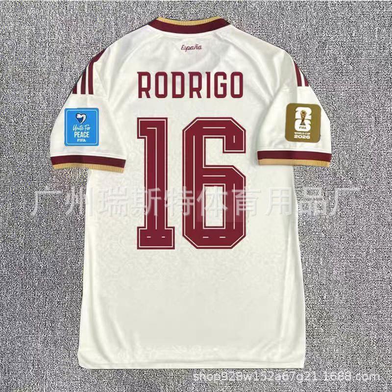 2026 Spain Home Away Soccer Jerseys 19 Yamal Pedri Adult Sports Training Men