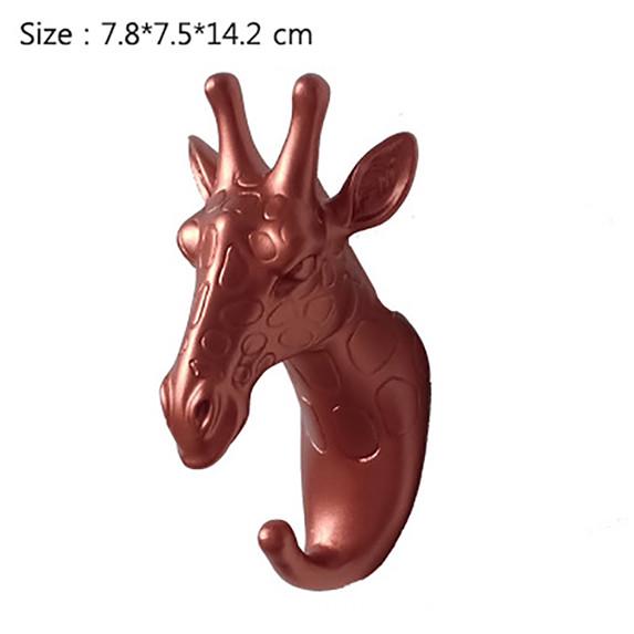 Hanger Keys Creative Hanging Hook Holder Wall Home Strong Seamless Paste Hook Decorative Hook Creative Animal Hooks