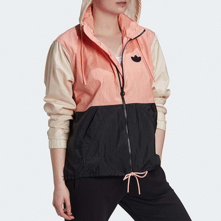 Adidas Originals Jackets Women's Pink Stand Collar Moderate Other GK8559