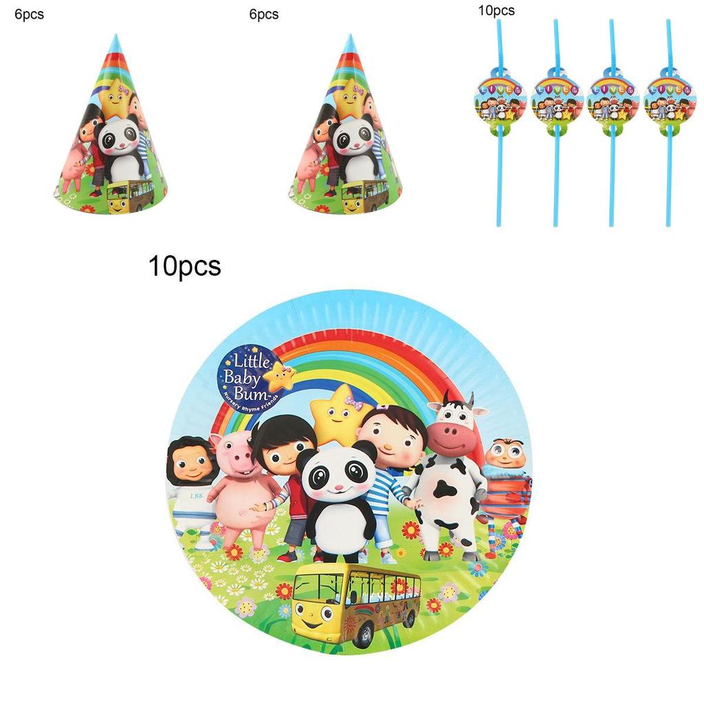 Декор для вечеринки в стиле Little Baby Bum для незабываемого детского дня рождения