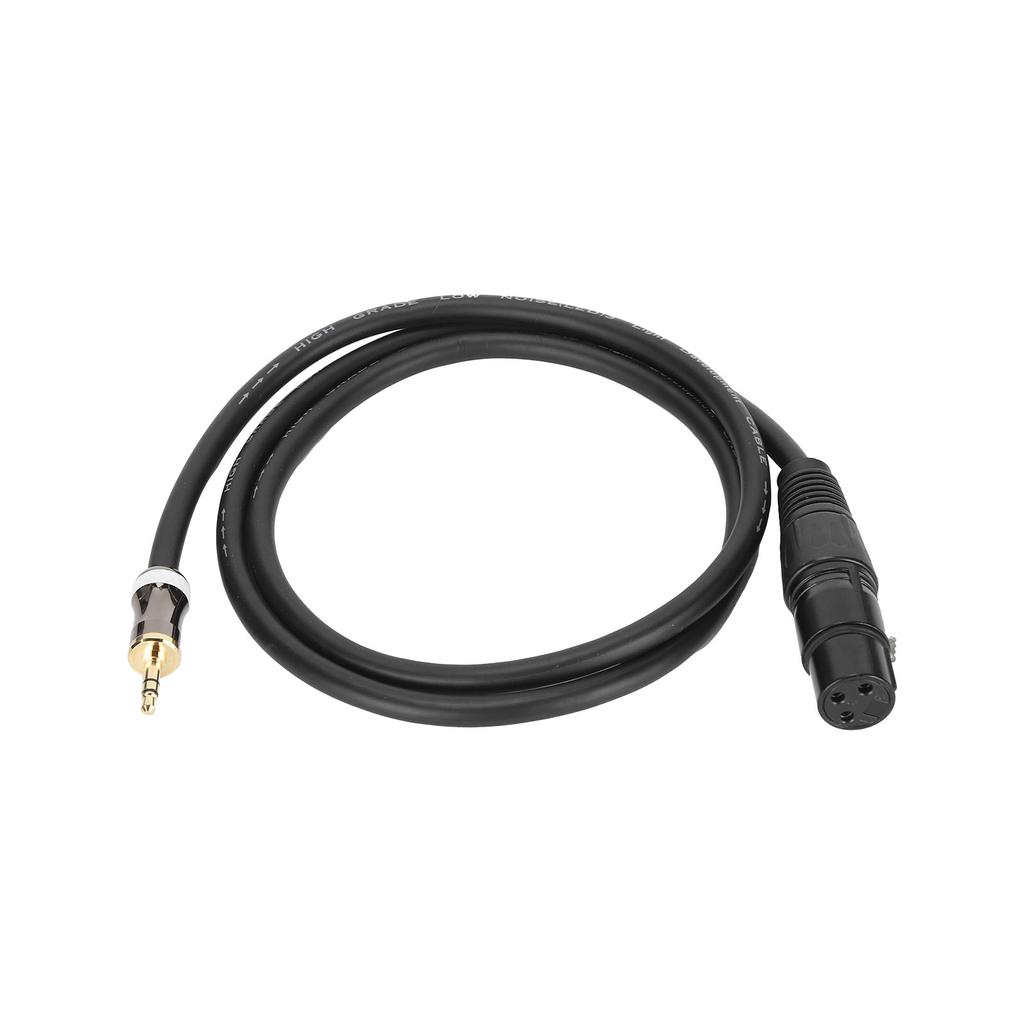 JORINDO XLR Female to 3.5mm 18in Male Микрофонный кабель Сбалансированное сигнальное соединение