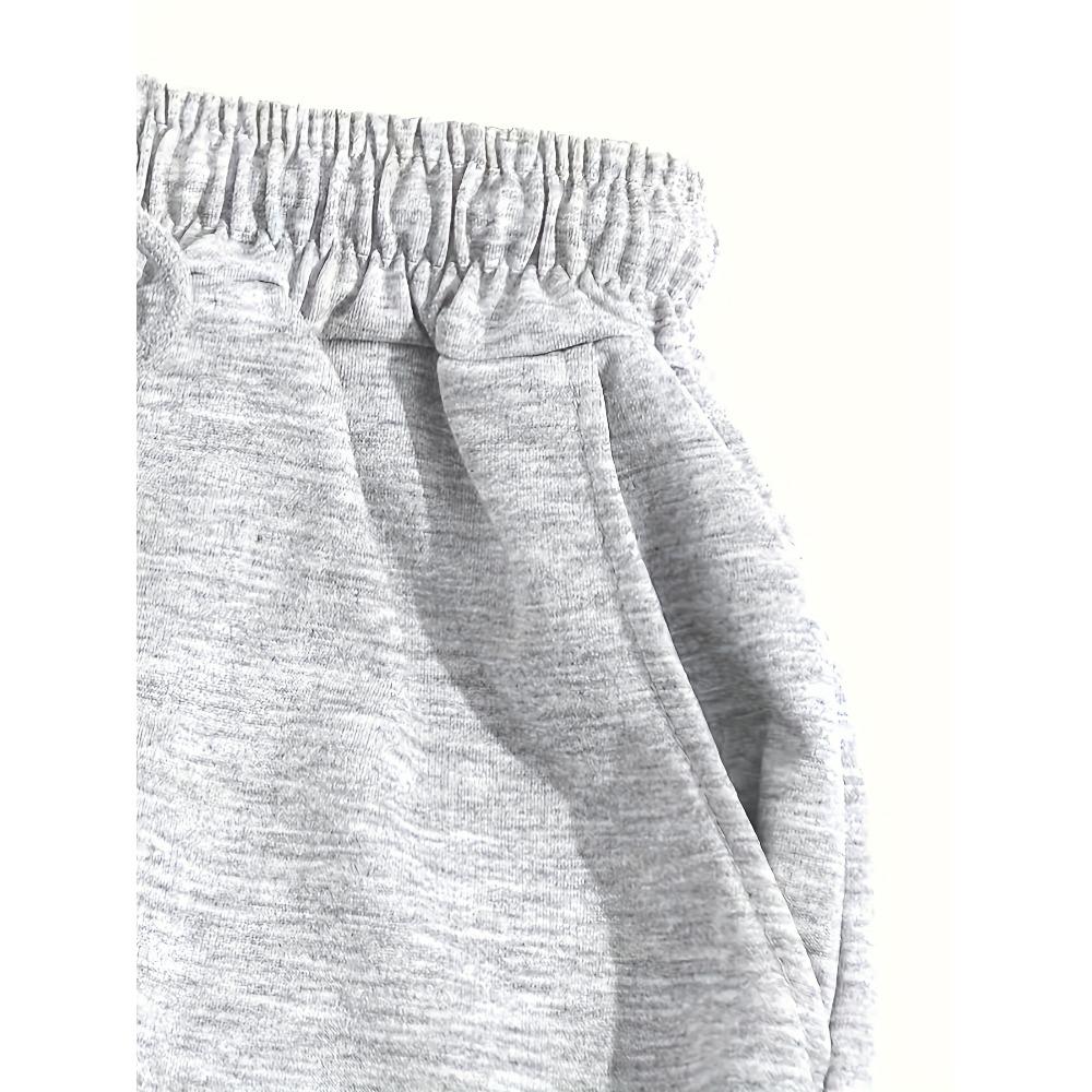 Мужские спортивные брюки с широкими штанинами и кулиской на талии, Повседневная и минималистичная уличная одежда, Одежда для дома