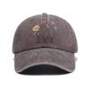 Vintage Printed Baseball Cap Casual Snapback Cap Retro Dad Sun Hat  Hiking