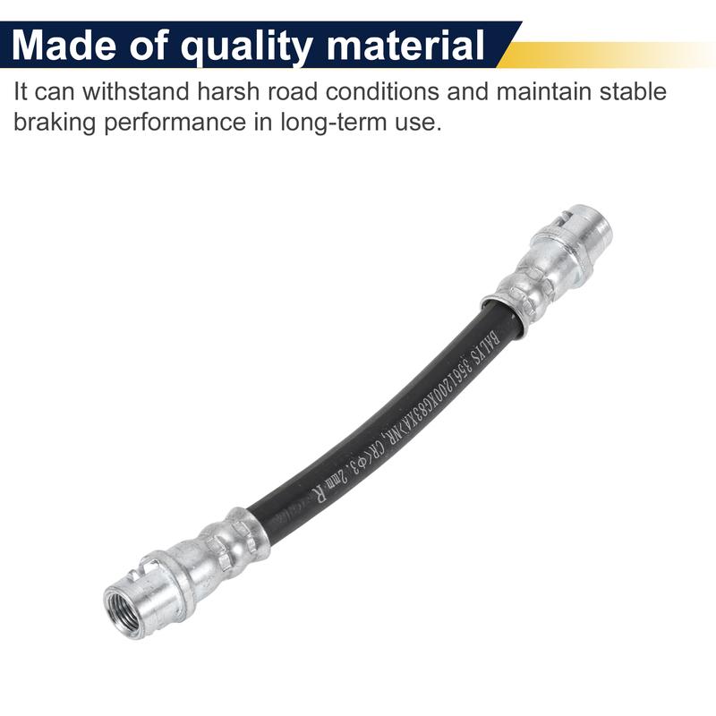 UXCELL Rear Brake Hose for Volkswagen Lavida 08-12 Brake Hydraulic Hose No.6QD611775