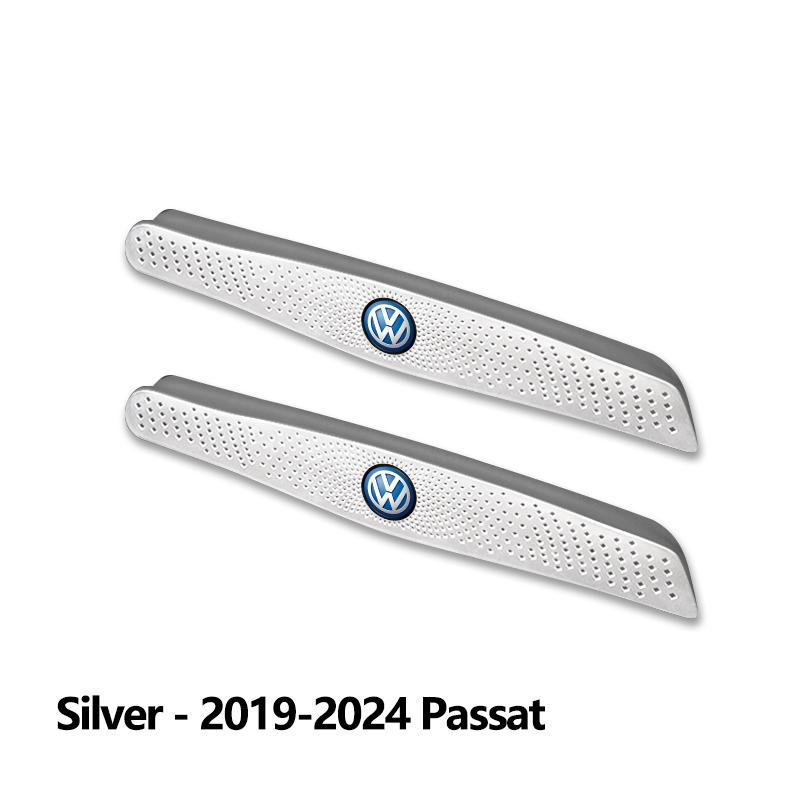 Metal Car Rear Row Air Conditioning Vent Protective Cover For VW Tiguan Touran Golf Jetta Passat CC Magotan Sagitar Lavida T-ROC zw1