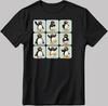 NEW Pingu Moods Noot Noot, Short Sleeve White-Black Men/Women T Shirt YZ108
