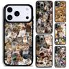 Чехол для телефона с мемом "Плачущий кот" для iPhone 17 16 15 14 13 12 11 Pro Max Plus 17Air Мягкий силиконовый чехол