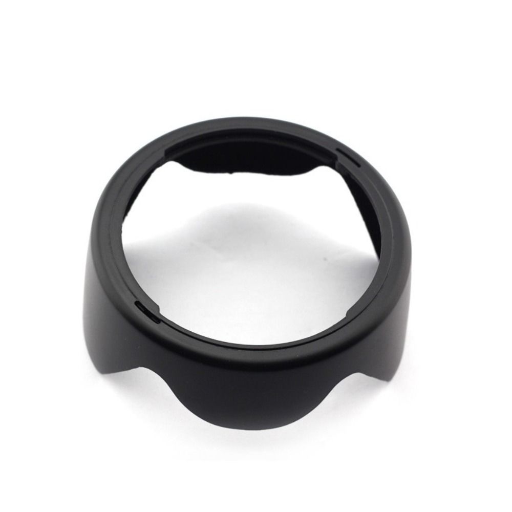 ABS Lens Hood Black Protective Shield for Canon EF-S 18-55mm f/3.5-5.6 IS STM Camera Accessories