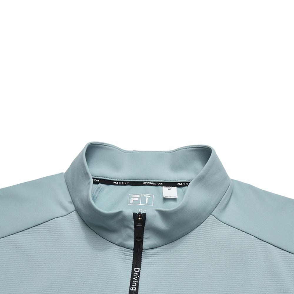 Fila Модная Удобная Универсальная Теплая Повседневная Спортивная Трикотажная Футболка с Длинным Рукавом для Мужчин топы Синий A11M545211FBU