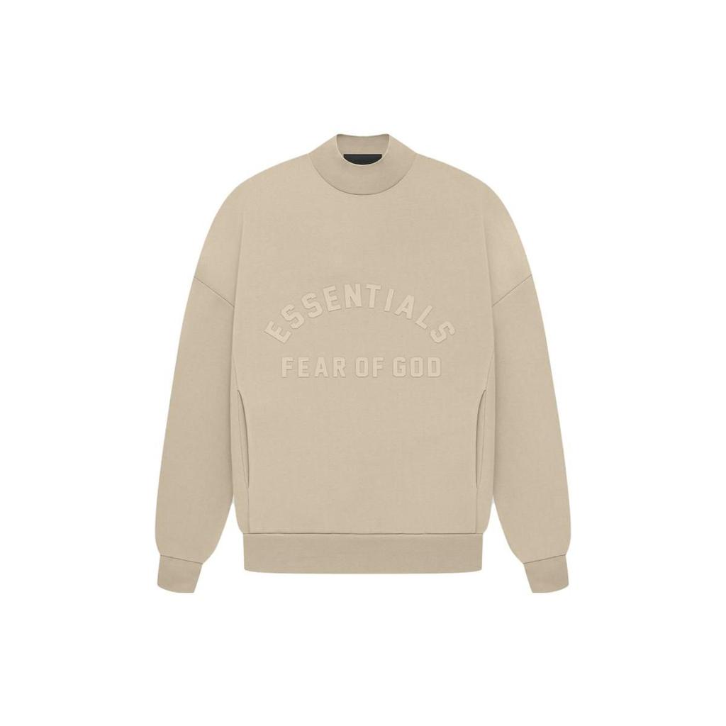 Fear of God Essentials Круглый вырез Пыльно-бежевый Унисекс Топы Загар 192SP232045F