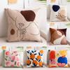 Minimalist Creative Abstract Line Pillowcase Peach Lemon Pear Fruit Sofa Office Seat Cushion Cover Home Decoration