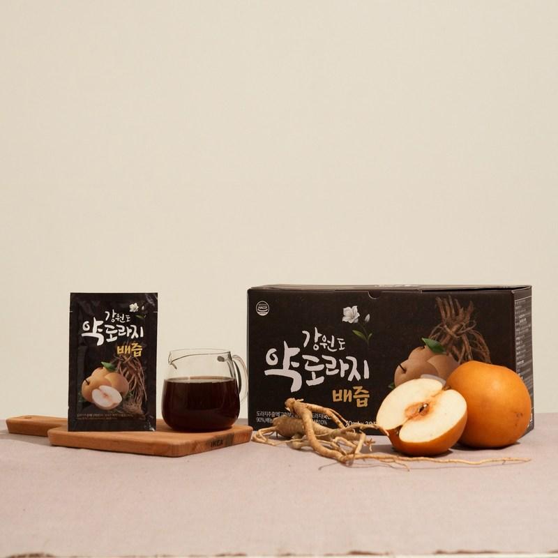 Gangwon-do medicinal bellflower pear juice Bellflower pear juice 100% natural, 2.1L, 1 box