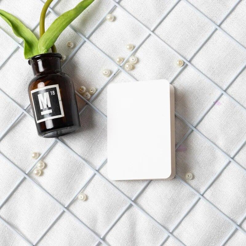 10 листов в стиле ретро, простая однотонная пустая складная пополам карта из крафт-бумаги, праздничная открытка на день рождения, пригласительная открытка, материал «сделай сам», бумага