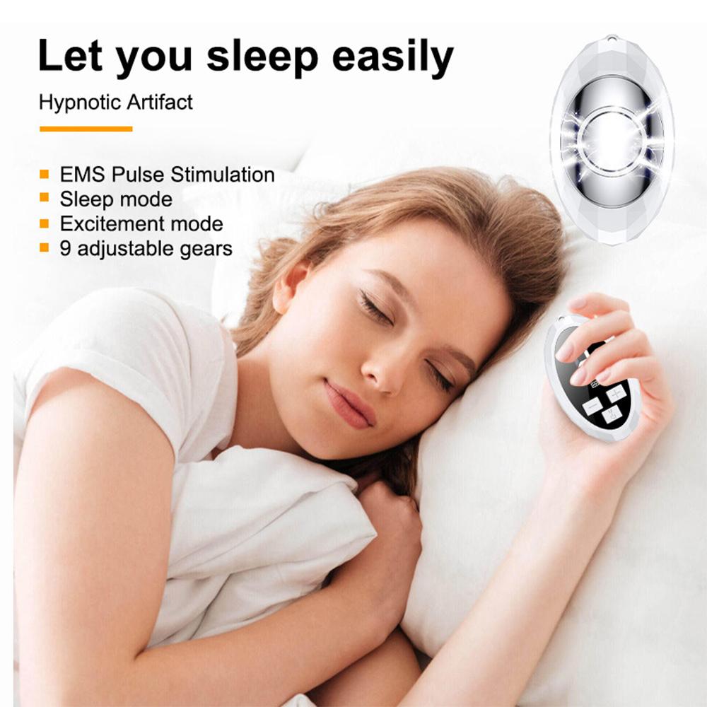 Microcurrent Sleep Aids Digital Handheld Hypnosis Instrument Night Anxiety Pressure Relief Nerves Soothe Help Sleeping Device